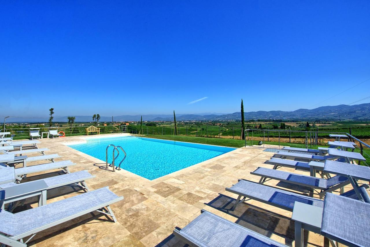 Il Sole Di Vino By Posarellivillas Vinci Exteriör bild